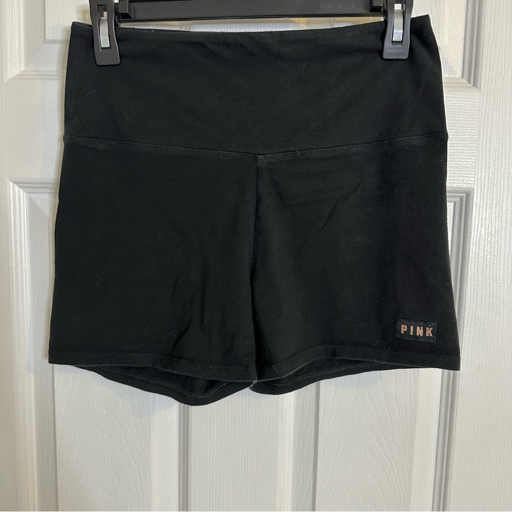 PINK Victoria's Secret High Waisted Yoga Shorts Women’s M